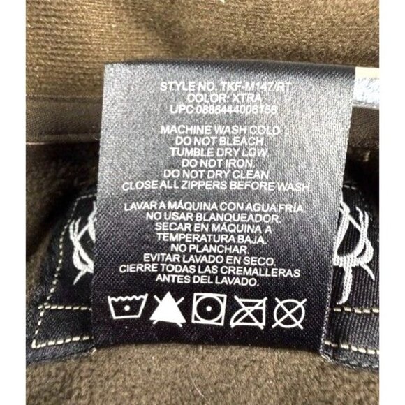 Realtree Xtra Camouflage Zip-Up Jacket L With Pockets & Adjustable Cuffs - Picture 11 of 11